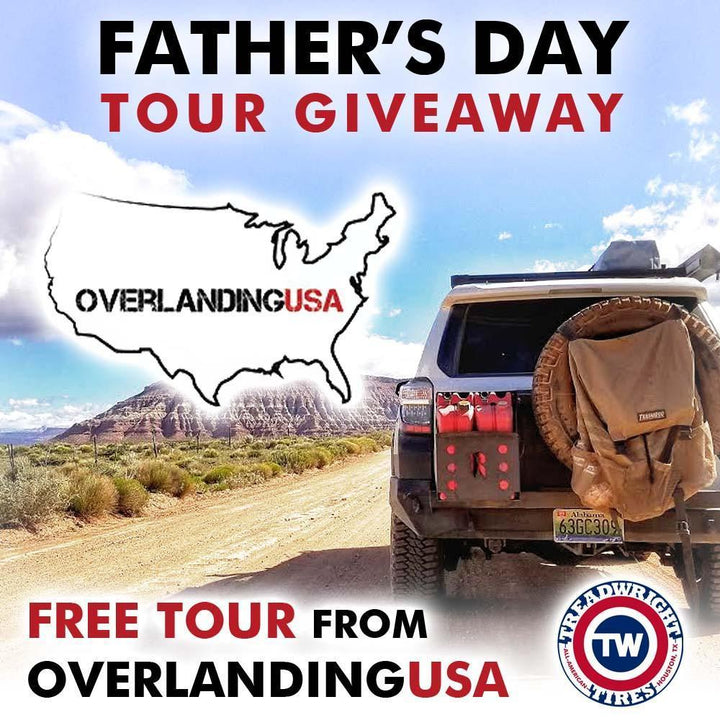 Enter To Win a Guided Trip from Overlanding USA by TreadWright Tires