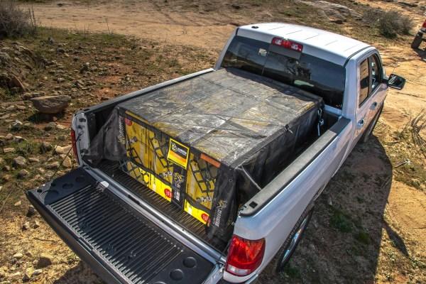 Gladiator Mesh Cargo Net - 4 Piece Installation Hardware Set Included | TreadWright