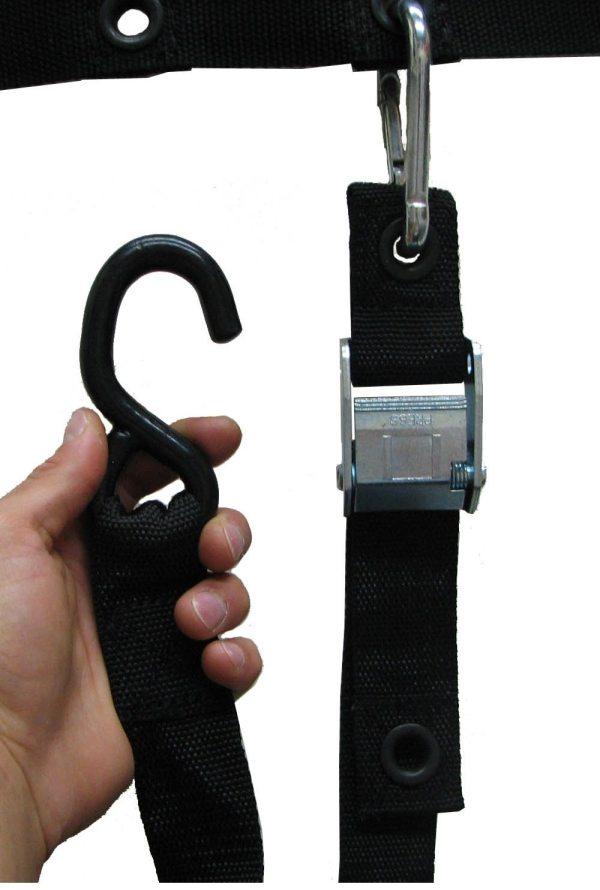 Gladiator S-Hook Hardware Kit - Two Straps Included Per Kit | Treadwright